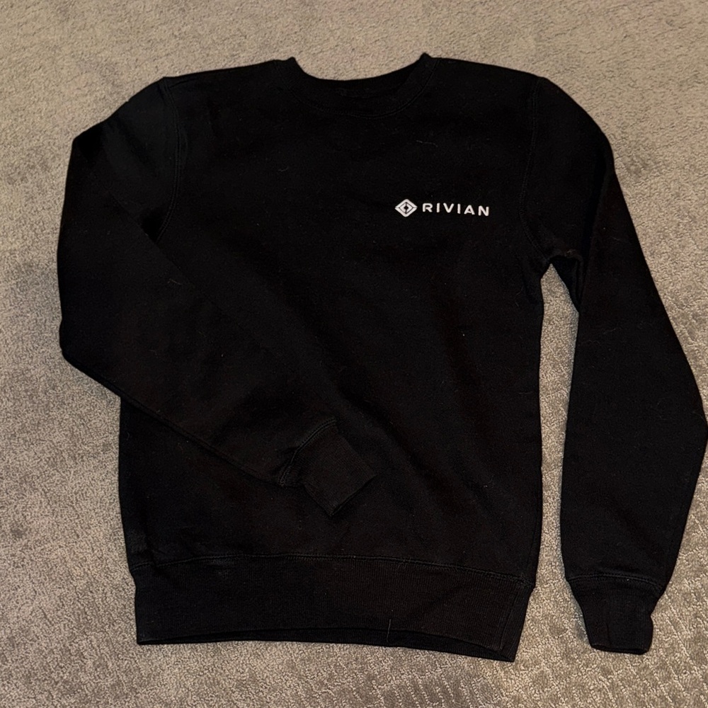 Rivian Black Unisex Crewneck
